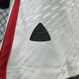 2024/25 Flamengo Away White Player Version Long Sleeve Jersey