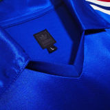 1984 France Home Blue Retro Soccer Jersey