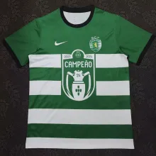 2023/24 Sporting CP Lisbon Home Championship Fans Jersey 里斯本