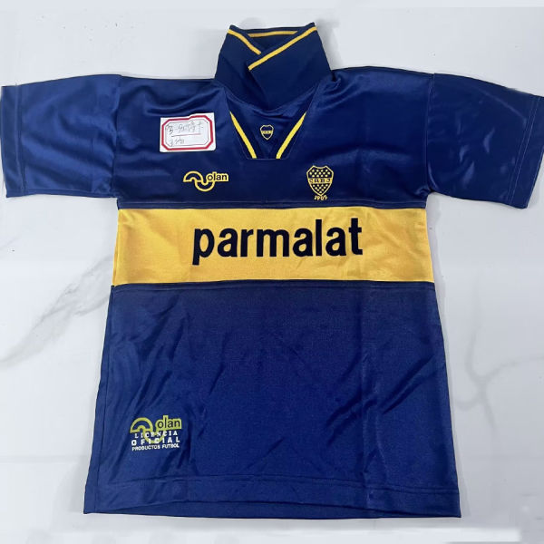 1993/95 Boca Home Retro Soccer Jersey