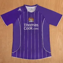 2007/08 Man City Away Purple Retro Jersey