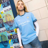 CHAMPIONS #24 Man City 1:1 Quality Home Blue Fans Jersey 2024/25 新款 ★★