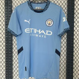 CHAMPIONS #24 Man City 1:1 Quality Home Blue Fans Jersey 2024/25 新款 ★★