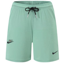 2024/25 Nk~ Green NBA Shorts Pants（Pockets Have Zippers）