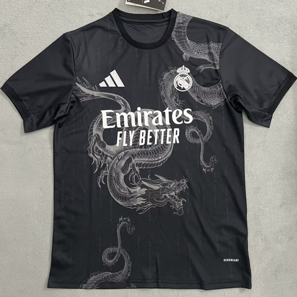 2024/25 RM Black Dragon Fans Soccer Jersey 龙版