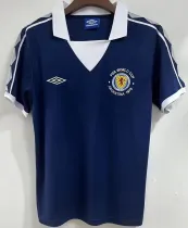 1978 Scotland Home Retro Soccer Jersey