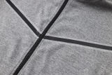 22024/25 England Grey Hoody Zipper Jacket Tracksuit