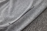 22024/25 England Grey Hoody Zipper Jacket Tracksuit