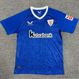 2024/25 Bibao AT Away Blue Fans Soccer Jersey