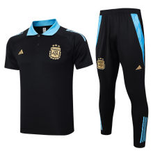 2024/25 Argentina Black POLO Training Tracksuit