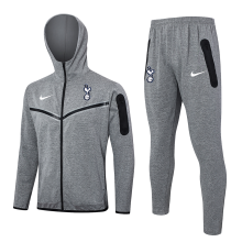 2024/25 TH FC Grey Hoody Zipper Jacket Tracksuit