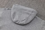 22024/25 England Grey Hoody Zipper Jacket Tracksuit