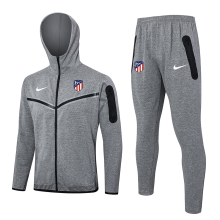 2024/25 ATM Grey Hoody Zipper Jacket Tracksuit