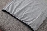 22024/25 England Grey Hoody Zipper Jacket Tracksuit
