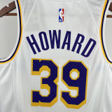 2024/25 Lakers HOWARD #39 White NBA Jerseys