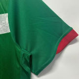 2006 Mexico Home Green Retro Soccer Jersey