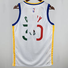 2024/25 Warriors CURRY #30 White NBA Jerseys
