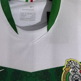 2006 Mexico Away White Retro Soccer Jersey