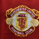 1988/90 M Utd Home Red Retro Soccer Jersey