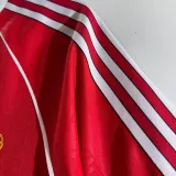 1988/90 M Utd Home Red Retro Soccer Jersey