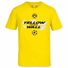 2024 BVB UCL FINAL 2024 LONDON YELLOW WALL Cotton Shirt