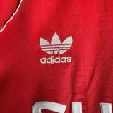 1988/90 M Utd Home Red Retro Soccer Jersey