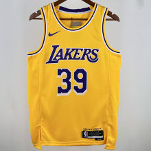 2024/25 Lakers HOWARD #39 Yellow NBA Jerseys