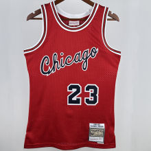 1984/1985 Bulls JORDAN #23 Red Retro NBA Jerseys 热压