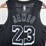 Lakers JAMES #23 Black Honor Edition NBA Jerseys