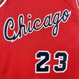 1984/1985 Bulls JORDAN #23 Red Retro NBA Jerseys 热压