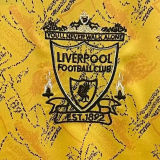1994/96 LFC Away Yellow Retro Soccer Jersey