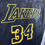 2024/25 Lakers ONEAL #34 White NBA Jerseys