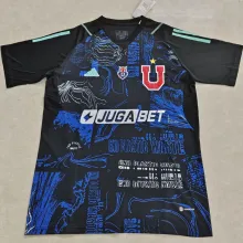 2024/25 Universidad de Chile Black GK Fans Jersey
