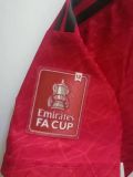 2023/24 M Utd 1:1 Quality Home Red Fans Soccer Jersey