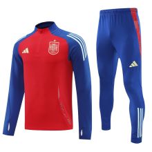 2024/25 Spain Red Sweater Tracksuit