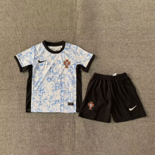 2024/25 Portugal Away White Kids Jersey
