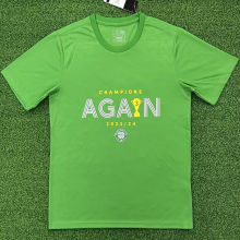 CHAMPIONS 2023/24 Celtic Green Cotton Jersey