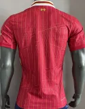 2024/25 LFC Home Red Player Version Soccer Jersey