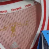 2024 LFC x BEATLES Red Player Version Soccer Jersey