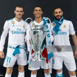2017/18 RM Home White Retro Player Version Long Sleeve Jersey 球员版带胸前章
