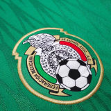 2010 Mexico Home Green Retro Soccer Jersey