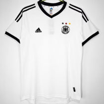 2002/03 Germany Home White Retro Soccer Jersey