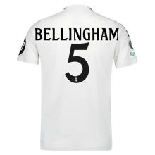 BELLINGHAM #5 RM 1:1 Quality Home Fans Jersey 2024/25 （UCL Font) ★★