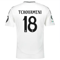 TCHOUAMENI #18 RM 1:1 Quality Home Fans Jersey 2024/25 （UCL Font) ★★