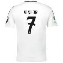 VINI JR． #7 RM 1:1 Quality Home Fans Jersey 2024/25 （UCL Font) ★★