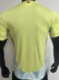 2024/25 Spain Away Yellow Player Version Soccer Jersey
