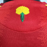 2024/25 Spain Home Red Player Version Soccer Jersey