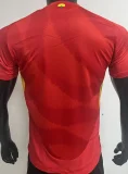 2024/25 Spain Home Red Player Version Soccer Jersey