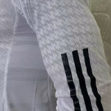 2024/25 RM Home White Player Version Long Sleeve Soccer Jersey