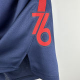2024/25 76ers Sapphire Blue City Edition NBA Cotton Pants